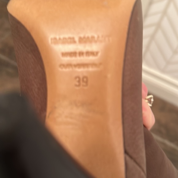 ISABEL MARANT Lystal Leather Ankle Boots FR 39 - Picture 6 of 6